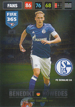 Benedikt Howedes Schalke 04 2017 FIFA 365 Fans' Favourite #64